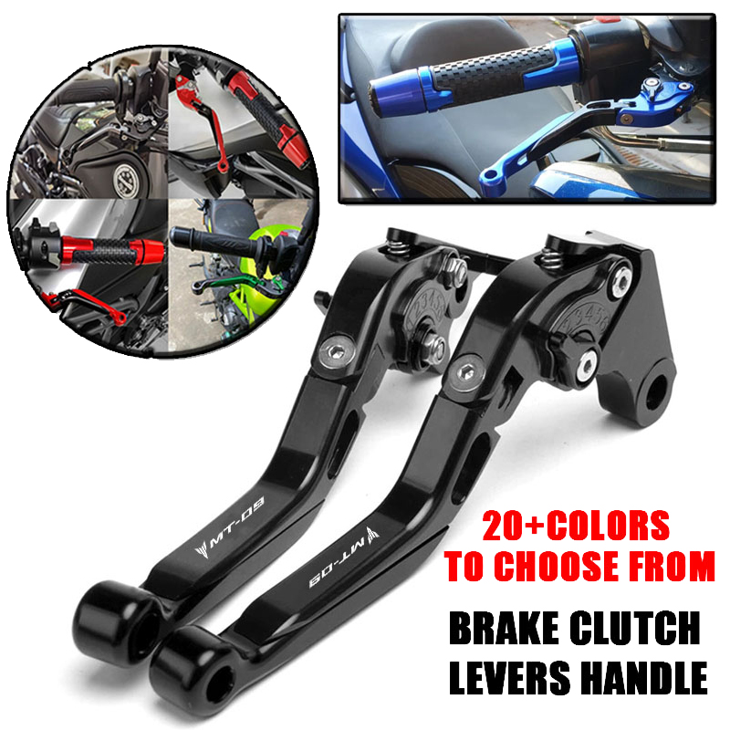Cnc Aluminum Adjustable Brake Clutch Levers - POUR YAMAHA MT-09 MT09 MT mt