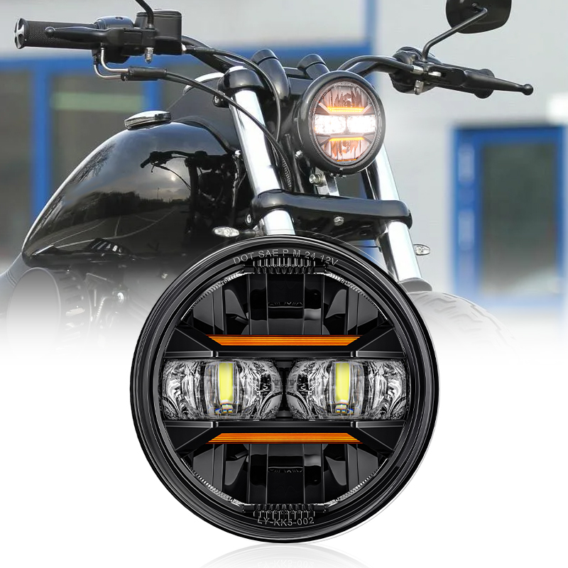 Universal Motorcycle Led Headlight Projector - Phare LED universel pour voiture et