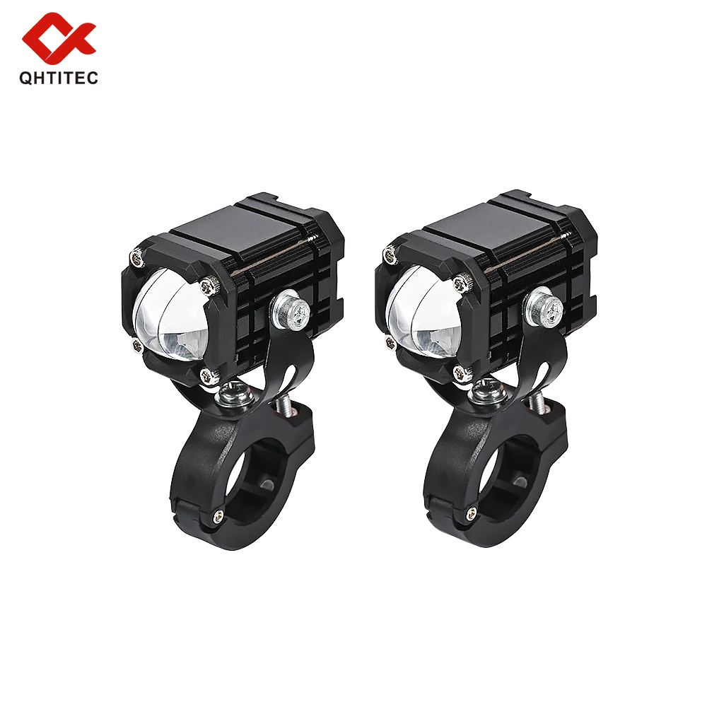 Universal Motorcycle Led Headlight Projector - Feux auxiliaires LED pour moto, étanches