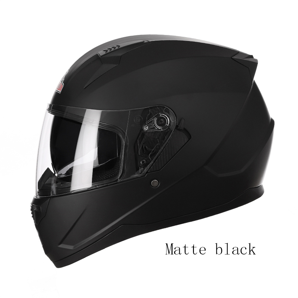 Full Face Motorcycle Helmet With Bluetooth - Casque de moto intégral Double lentille