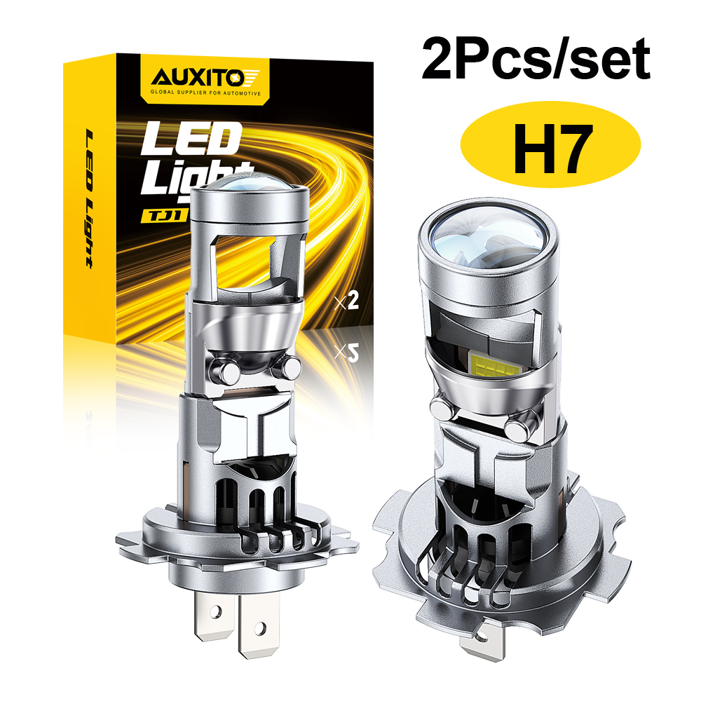 AUXITO 2 pièces H7 LED Project - Universal Motorcycle Led Headlight Projector avis et prix