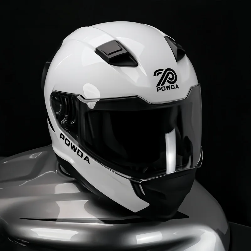 Casque de moto intégral unisex - Dual Visor Motorcycle Racing Helmet avis et prix