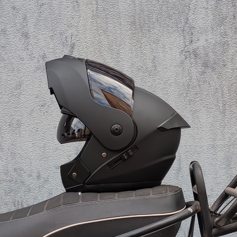 ORZ dernier casque de moto à r - Dual Visor Motorcycle Racing Helmet avis et prix