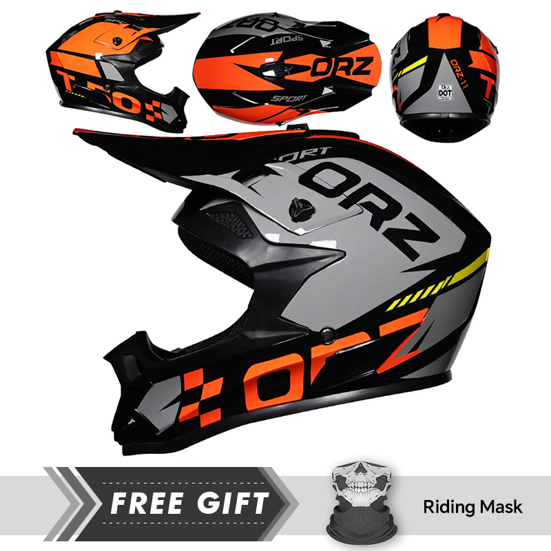 Casque de moto tout-terrain à  - Quick Release Buckle Motorcycle Helmet avis et prix
