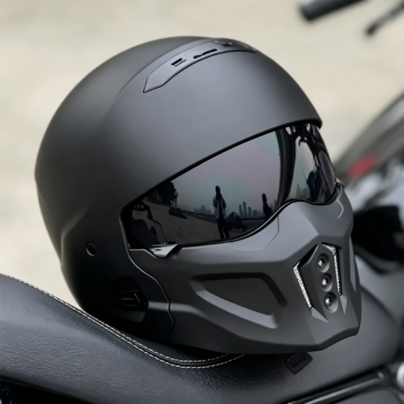 Casque de moto intégral Scorpi - Full Face Motorcycle Helmet With Bluetooth avis et prix