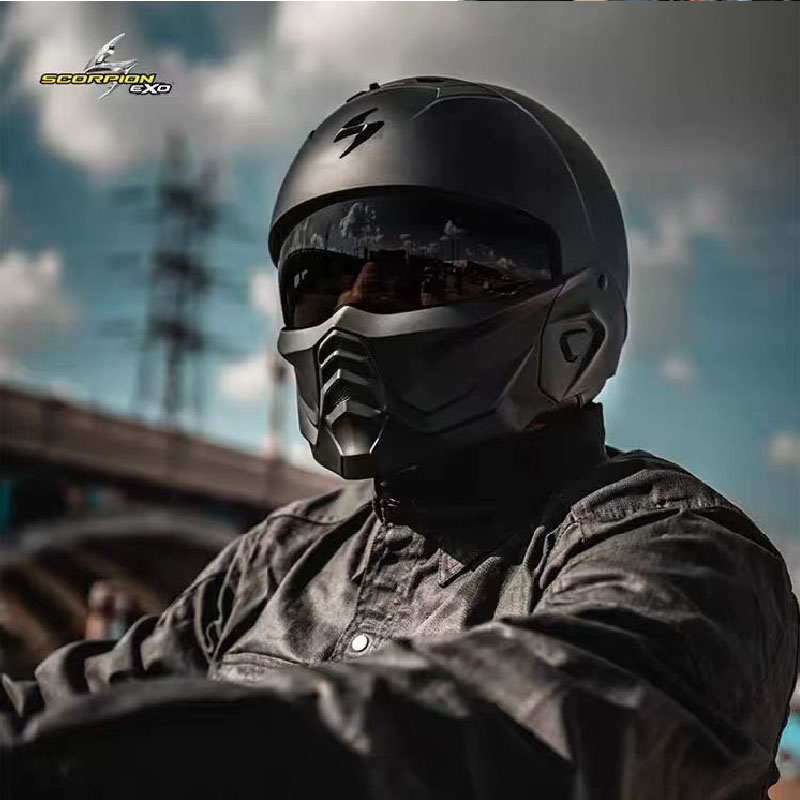 Casque de moto USA Scorpion Ex - Full Face Motorcycle Helmet With Bluetooth avis et prix