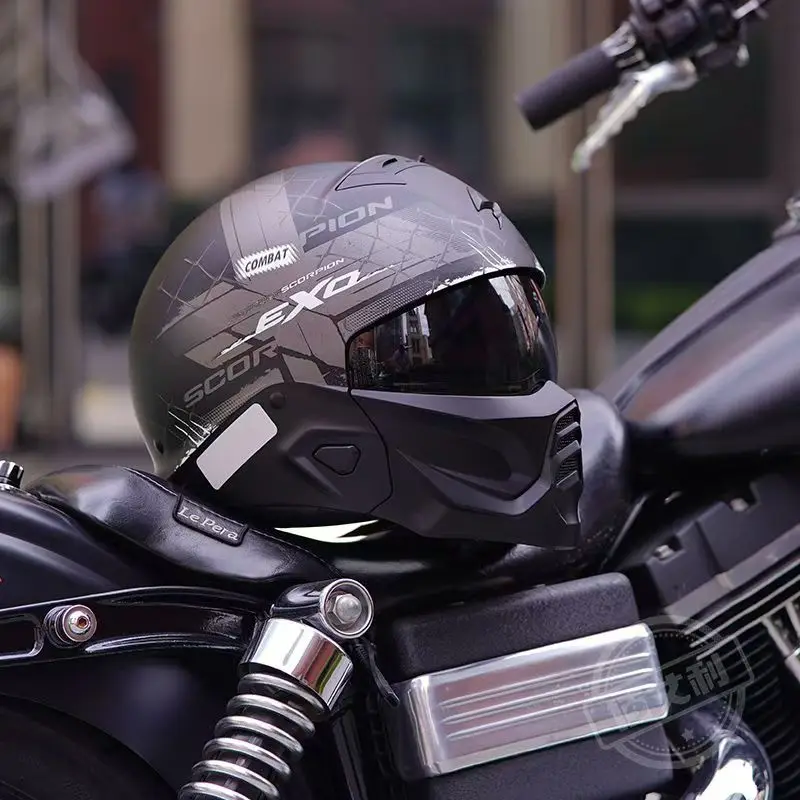 Casque de moto USA Scorpion Ex - Full Face Motorcycle Helmet With Bluetooth avis et prix